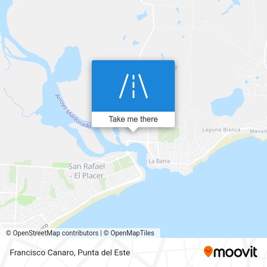 Francisco Canaro map