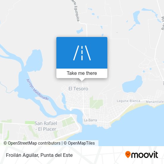 Mapa de Froilán Aguilar