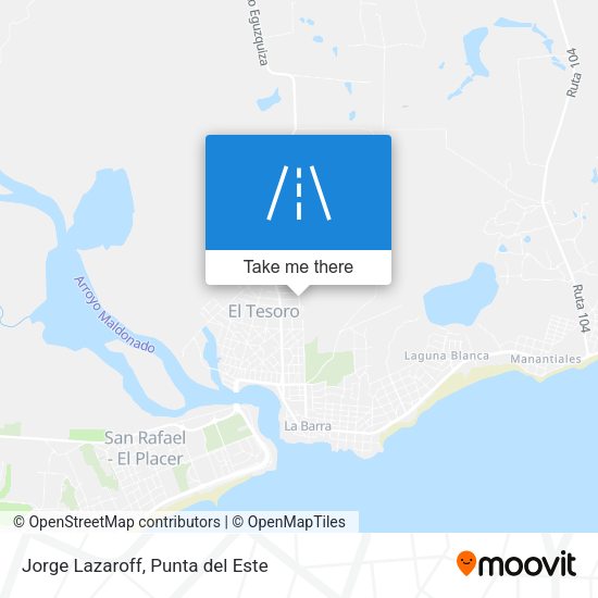Mapa de Jorge Lazaroff