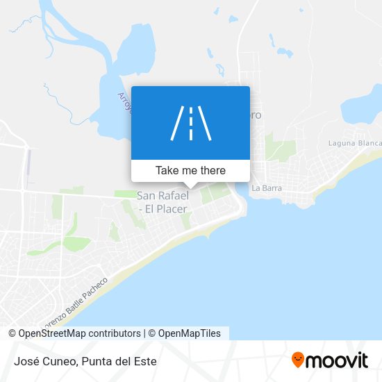 José Cuneo map