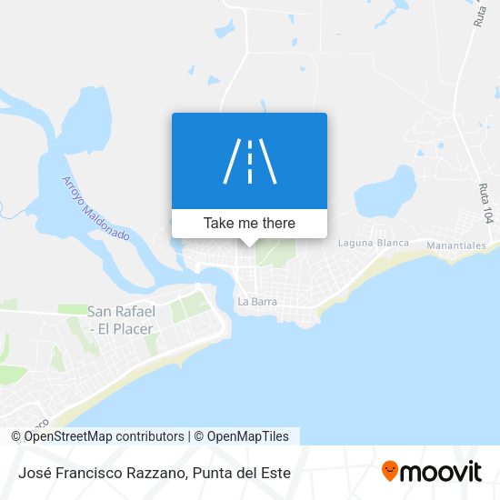 Mapa de José Francisco Razzano