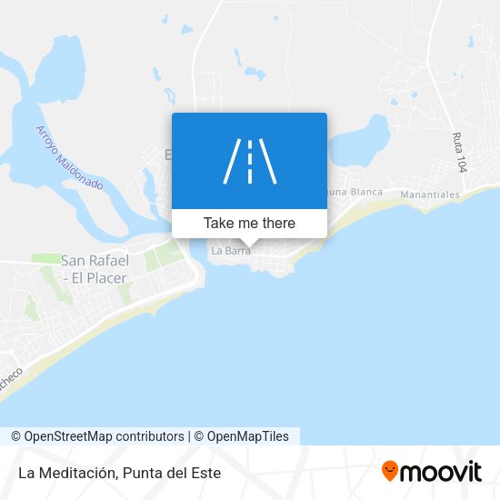 La Meditación map
