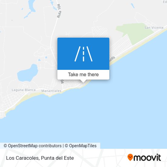 Mapa de Los Caracoles