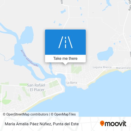 María Amalia Páez Núñez map