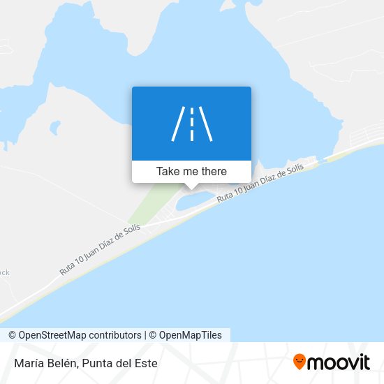 María Belén map