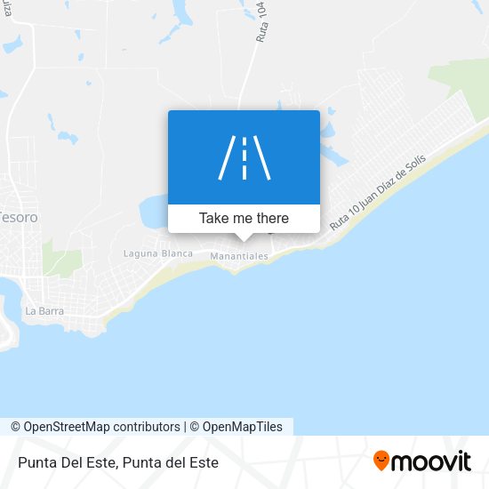 Mapa de Punta Del Este