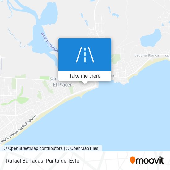Mapa de Rafael Barradas