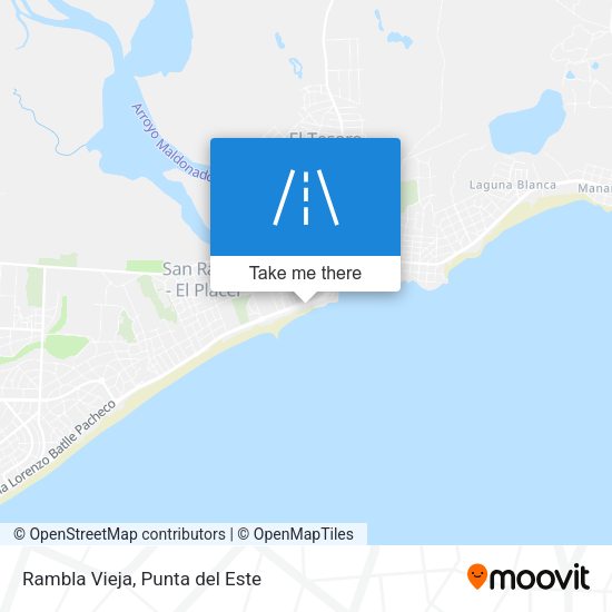 Mapa de Rambla Vieja