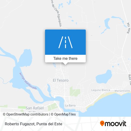 Mapa de Roberto Fugazot