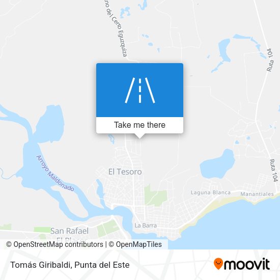 Tomás Giribaldi map