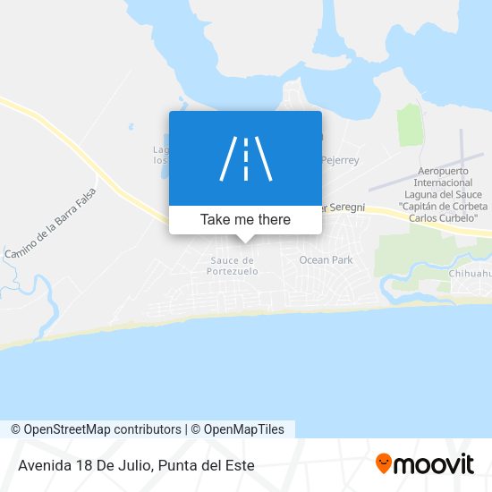 Avenida 18 De Julio map