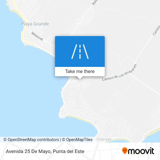 Avenida 25 De Mayo map