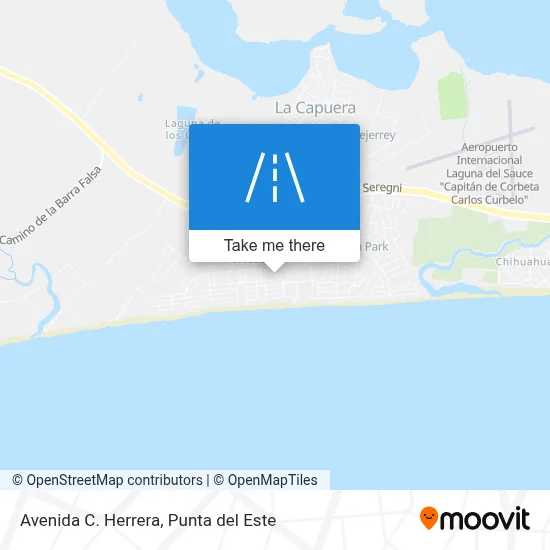 Avenida C. Herrera map