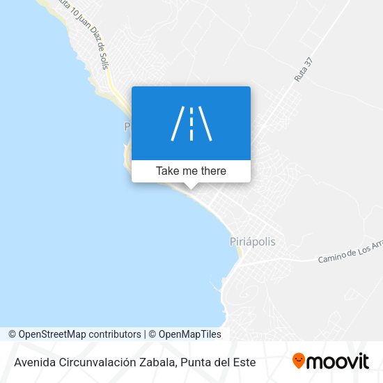 Mapa de Avenida Circunvalación Zabala