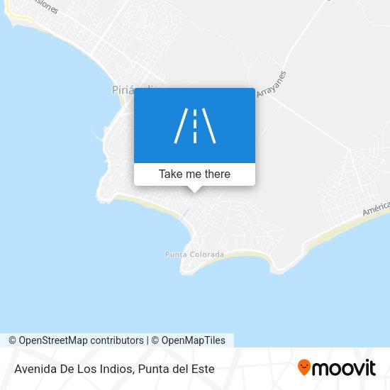 Avenida De Los Indios map