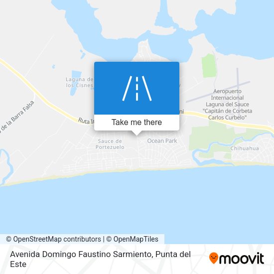 Mapa de Avenida Domingo Faustino Sarmiento
