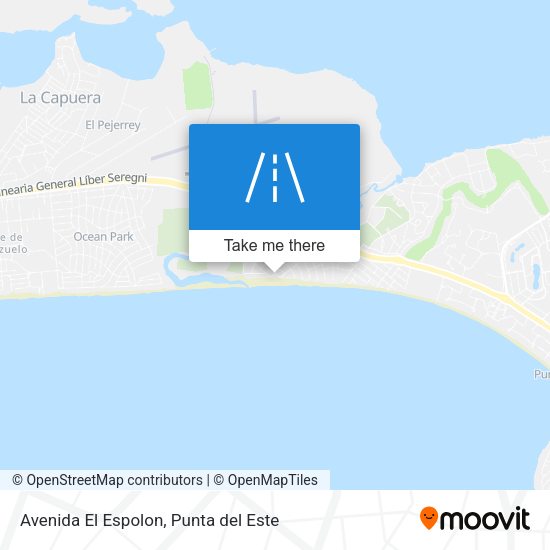 Avenida El Espolon map