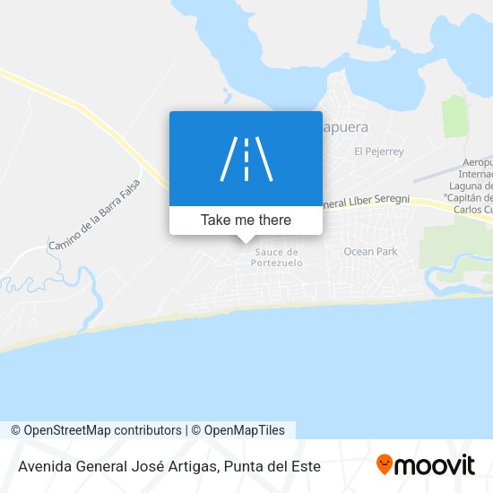 Avenida General José Artigas map