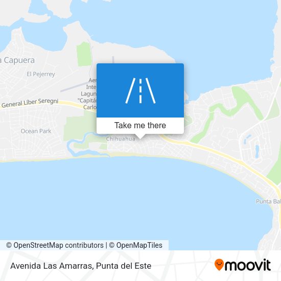 Mapa de Avenida Las Amarras