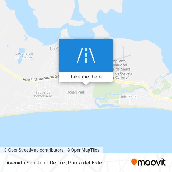 Mapa de Avenida San Juan De Luz