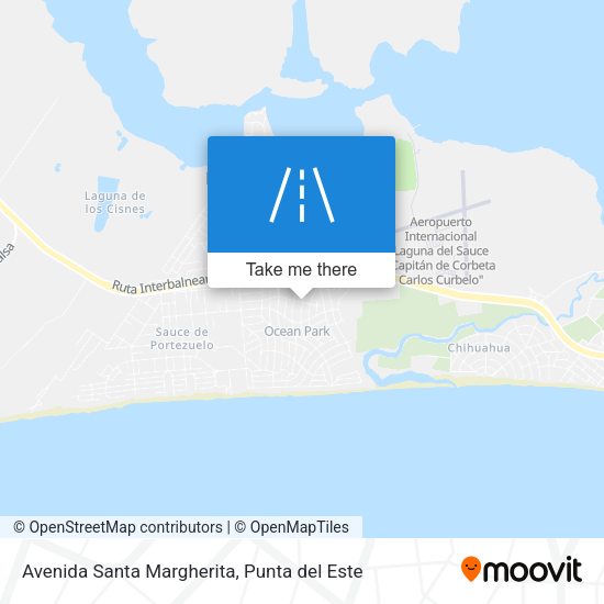 Mapa de Avenida Santa Margherita