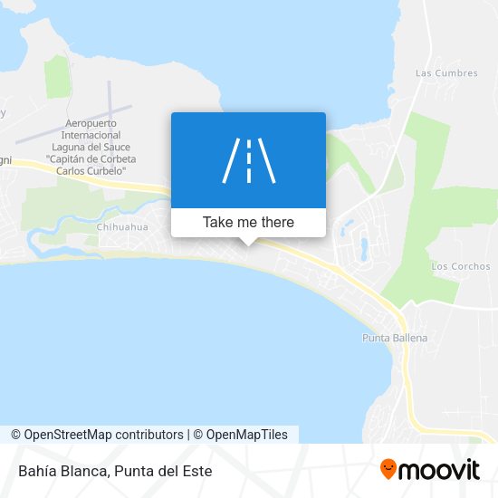 Mapa de Bahía Blanca