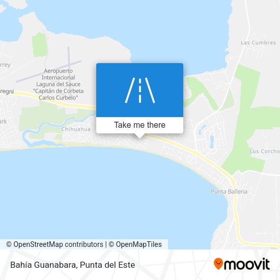 Bahía Guanabara map