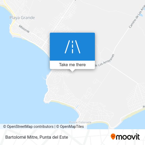 Mapa de Bartolomé Mitre