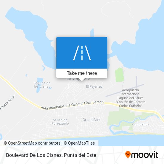 Boulevard De Los Cisnes map