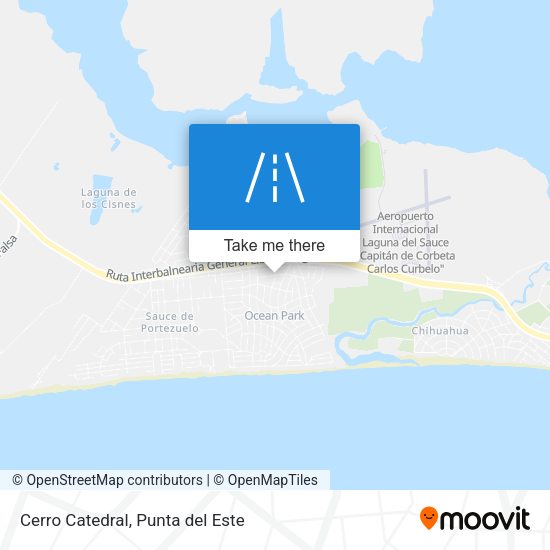 Mapa de Cerro Catedral