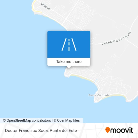 Doctor Francisco Soca map