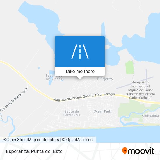 Mapa de Esperanza