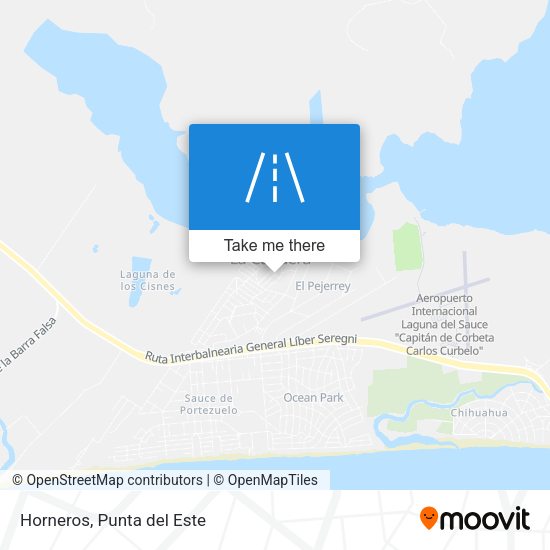 Mapa de Horneros