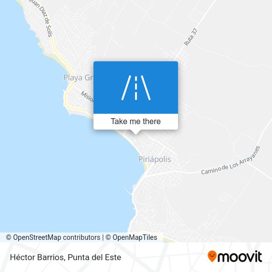 Héctor Barrios map