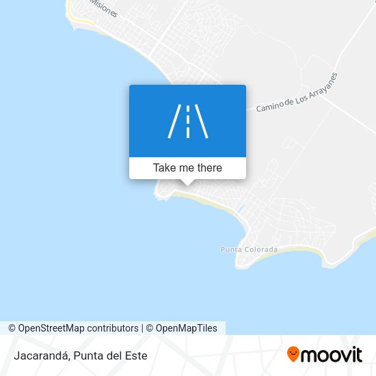 Mapa de Jacarandá