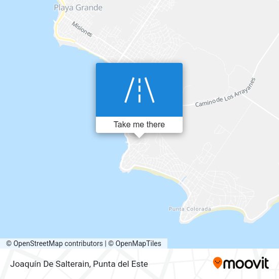 Joaquín De Salterain map