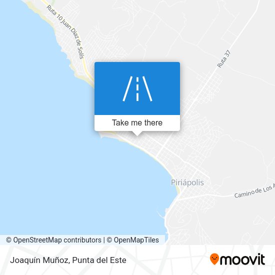 Joaquín Muñoz map