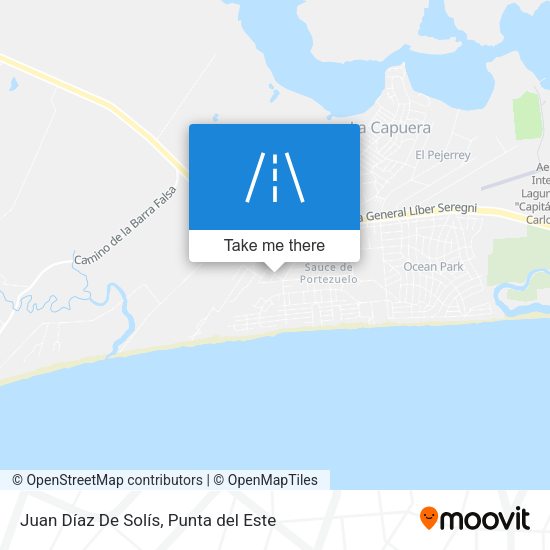 Juan Díaz De Solís map