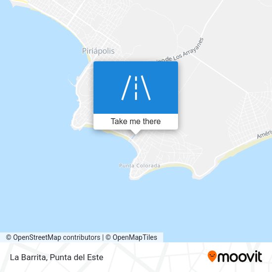 Mapa de La Barrita