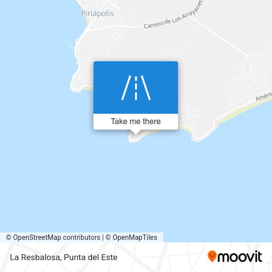 Mapa de La Resbalosa