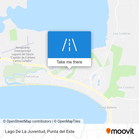Lago De La Juventud map