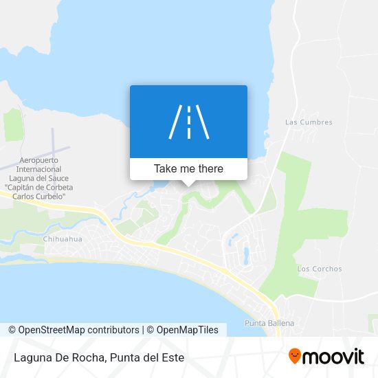 Mapa de Laguna De Rocha