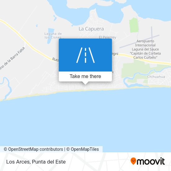 Mapa de Los Arces