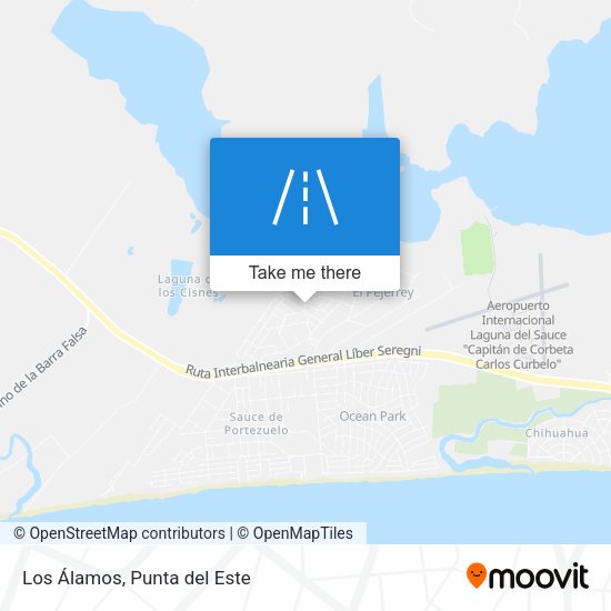 Los Álamos map