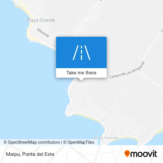 Maipu map