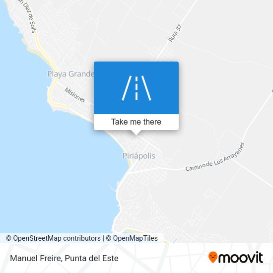 Mapa de Manuel Freire
