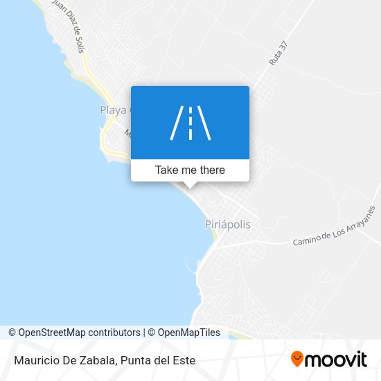 Mauricio De Zabala map