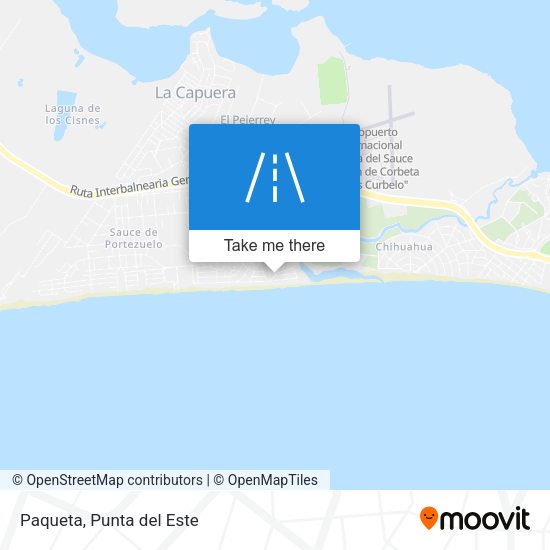 Mapa de Paqueta