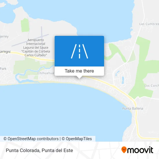 Punta Colorada map