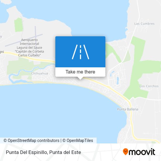 Mapa de Punta Del Espinillo
